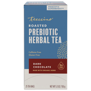 Teeccino Dark Chocolate Prebiotic SuperBoost Herbal Tea Herbal Tea