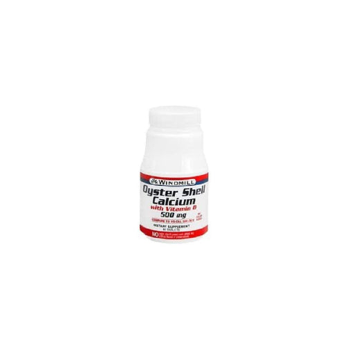 Windmill Windmill Calcium 500 Mg Tablets Oyster Shell With Vitamin D Vitamins & Supplements