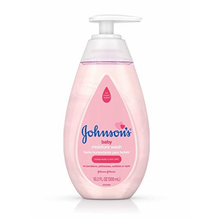 Johnson's Johnson's Gentle Baby Body Moisture Wash, 10.2 Fl. Oz Body Wash White Smoke