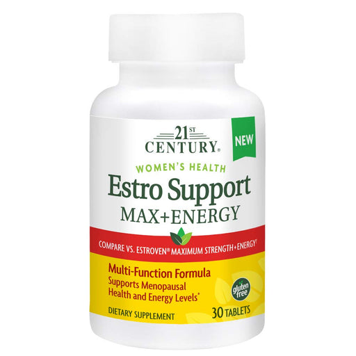 21st Century 21st Century Estro Support Max + Energy, 30 Tabs Fitness & Nutrition