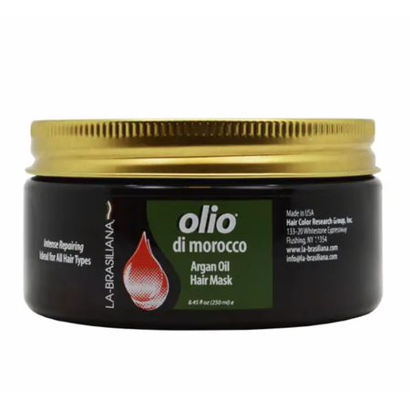 La-Brasiliana Haircare La-Brasiliana Haircare Olio Di Morocco Argan Oil Hair Mask 8.45 Oz Masks