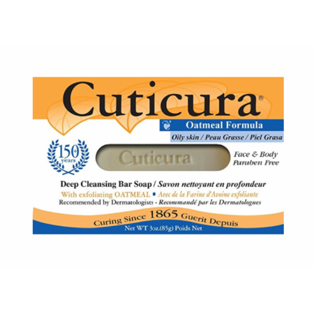 Cuticura Cuticura Oily Skin Deep Cleansing Soap 3 Oz Soap & Lotion Dispensers