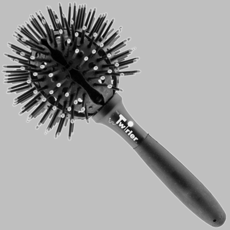 The Twirler The Twirler Classic Ball Brush Large Black Combs & Brushes