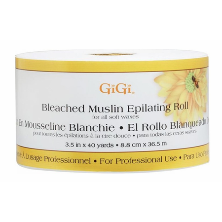 GiGi GiGi Bleached Muslin Roll 3.5′ X 40 Yards Hair Removal