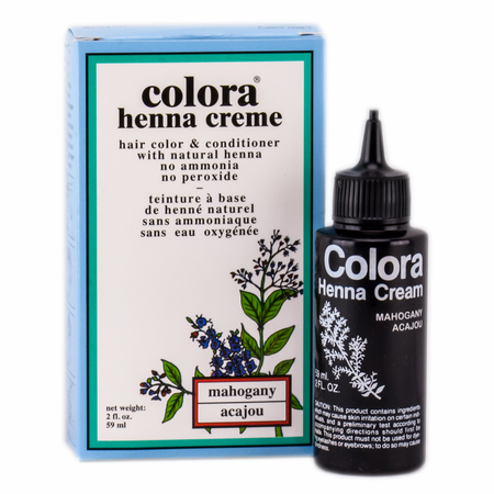 Colora Colora Henna Creme Mahogany Hair Color, 2 Oz Hair Color White Smoke