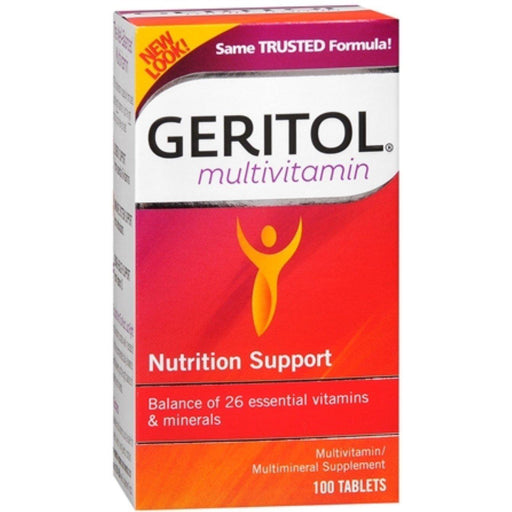 Geritol Geritol Multivitamin Nutrition Support Tablets - 100 CT100 Vitamins & Supplements