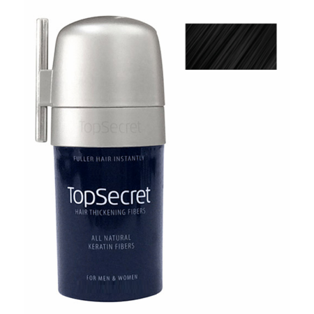 0 Top Secret Hair Thickening Fibers Black 0.42 Oz Regular Size Hair Styling Products