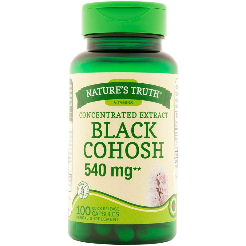 Nature's Truth Nature's Truth Black Cohosh, 700 Mg, 100 Quick Release Capsules Vitamins & Supplements