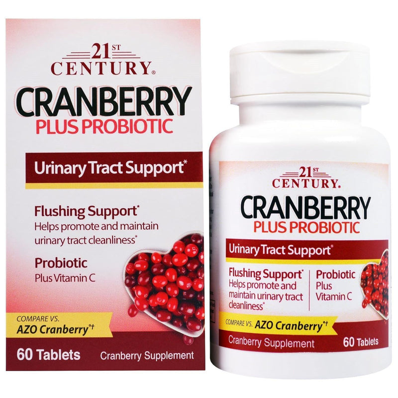 21st Century 21st Century Cranberry Plus Probiotic Tablets Vitamins & Supplements