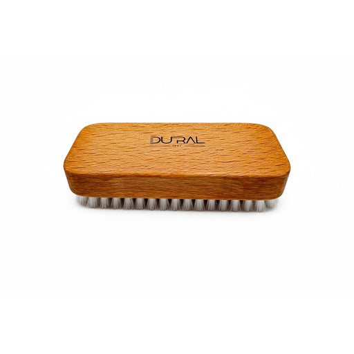 Dural Dural Beech Wood Hand & Nail Brush With Short White Nylon Bristles - 6 Rows Hand & Nail Brush
