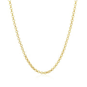 Bids.com 2.3mm 14k Yellow Gold Rolo Chain Necklaces