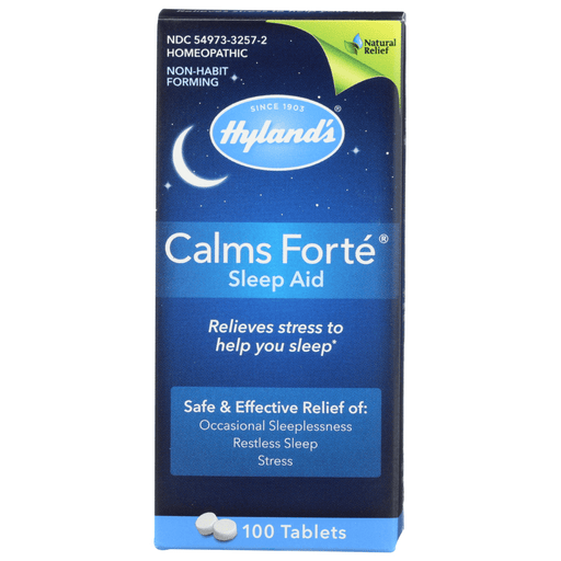 Hyland's Hyland's Homeopathic Calms Forte - Sleep Aid - 100 Tablets Health & Beauty