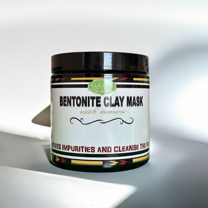 Lulu’s Holistics Detox & Glow Skin Trio – Clay Mask, Face Polish & Lip Balm skincare bundle