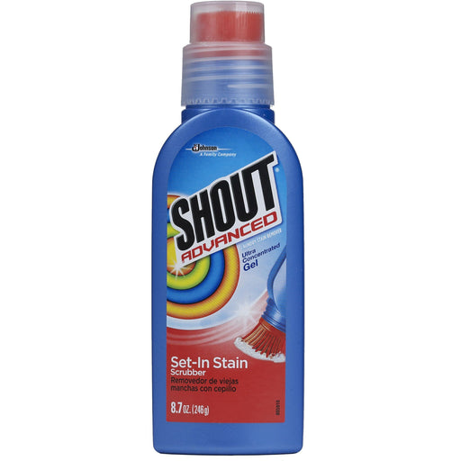 Shout Shout Advanced Ultra Concentrated Gel Brush Laundry Stain Remover, 8.7 Oz Pet Odor & Stain Removers White Smoke
