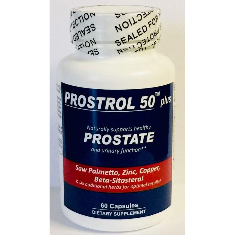 Prostrol 50 Plus Prostrol 50 Plus Prostate Supplement With Saw Palmetto, Zinc, Copper, Beta-Sitosterol, Lycopene And 5 Additional Ingredients For Optimal Prostate Support Cooking & Baking Ingredients