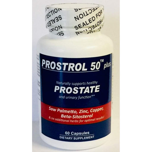 Prostrol 50 Plus Prostrol 50 Plus Prostate Supplement With Saw Palmetto, Zinc, Copper, Beta-Sitosterol, Lycopene And 5 Additional Ingredients For Optimal Prostate Support Cooking & Baking Ingredients