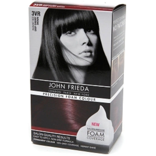 John Frieda John Frieda Radiant Red Foam Color, Precision, Deep Cherry Brown 3VR Hair Color