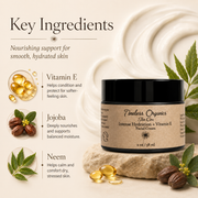 Timeless Organics Skin Care Intense Hydration + Vitamin E Facial Cream Antique White