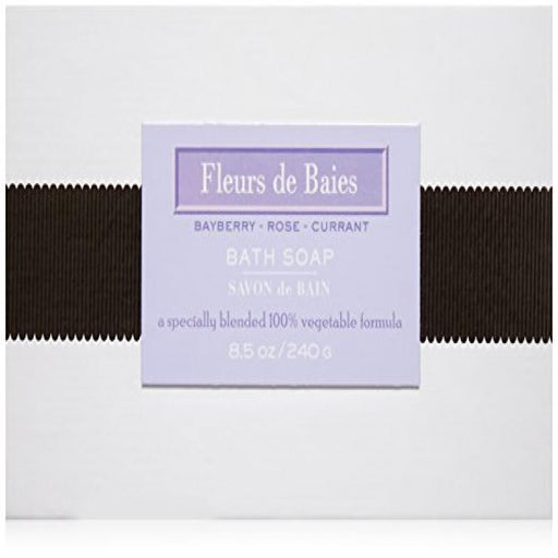Lafco Lafco House & Home Bath Soap, Fleurs De Baies, 8.5 Oz Bar Soap