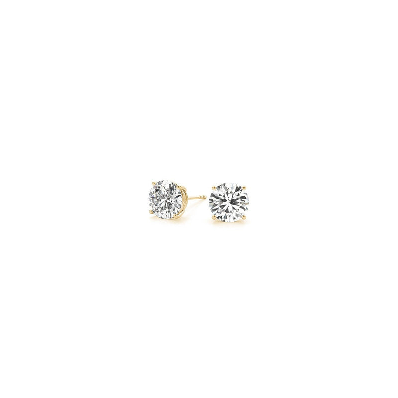 Bids.com 1/2 cttw Lab Grown Round Diamond Stud Earrings 14k Yellow Gold (G/VS2) Earrings
