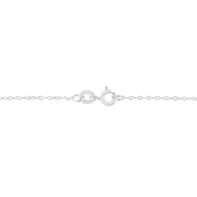 Bids.com AGS Certified 10K White Gold 1/3 Cttw Bezel Set Round Diamond Solitaire 16-18" Adjustable Pendant Necklace (I-J Color, SI1-SI2 Clarity) Necklaces