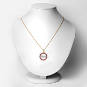Bids.com 0.64 Carat Genuine Ruby .925 Sterling Silver Pendant Pendants
