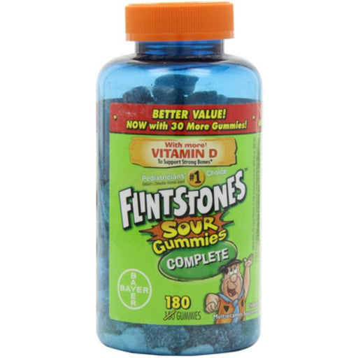 Flintstones Flintstones The Kids' Complete Multivitamin Gummies - Sour - 180ct Vitamins & Supplements