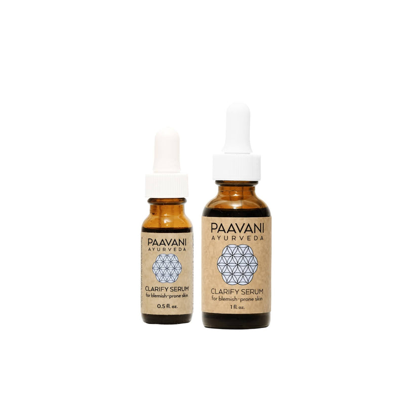 Paavani Ayurveda Clarify Serum  | Ayurvedic Face Oil for Blemish-Prone Skin simple