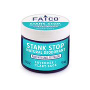 FATCO Skincare Products Stank Stop Cream Deodorant, Lavender+Sage, 1 Oz