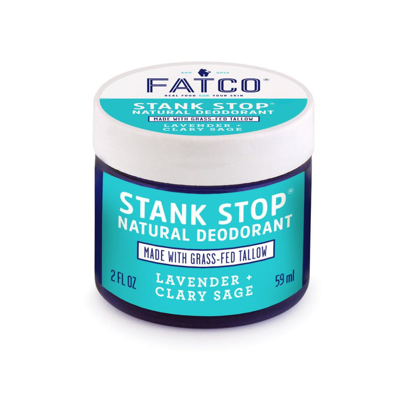 FATCO Skincare Products Stank Stop Cream Deodorant, Lavender+Sage, 1 Oz