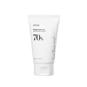 AsiaBeautyMall ANUA Heartleaf 70% Soothing Cream Moisturizer