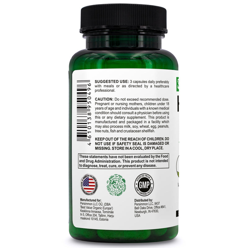 SiberianGreen.com Herbal Liver Detox – Milk Thistle & Artichoke Capsules Herbs Lavender