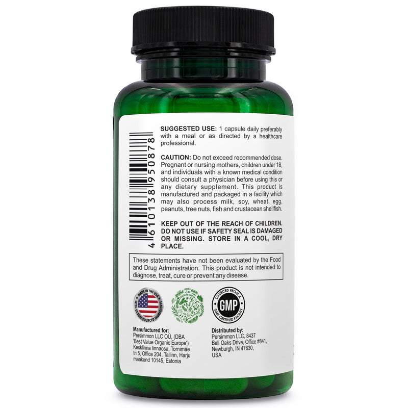 SiberianGreen.com Herbal Lung Support – Quercetin, Pine Bark, Citrus Bioflavonoids | 60 Capsules by Siberian Green Herbs Light Gray
