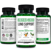 SiberianGreen.com Herbal Lung Support – Quercetin, Pine Bark, Citrus Bioflavonoids | 60 Capsules by Siberian Green Herbs White Smoke