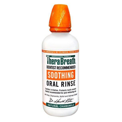 TheraBreath TheraBreath Soothing Alcohol-Free Oral Rinse, Chamomile, 0.47 L Oral Care