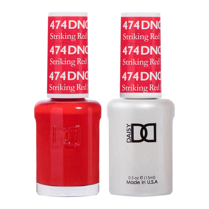 DND - Striking Red #474 - DND Gel Duo