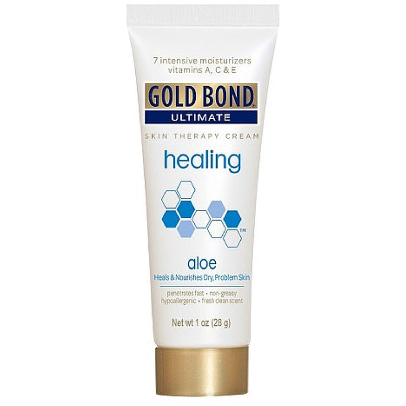 Gold Bond Gold Bond Ultimate Skin Therapy Cream, Healing Lotion, Aloe 1 Ounce Lotion & Moisturizer