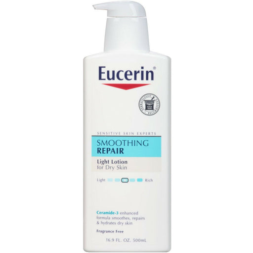 Eucerin Eucerin Lotion, Light Feel, Advanced Repair, Fragrance Free Lotion & Moisturizer