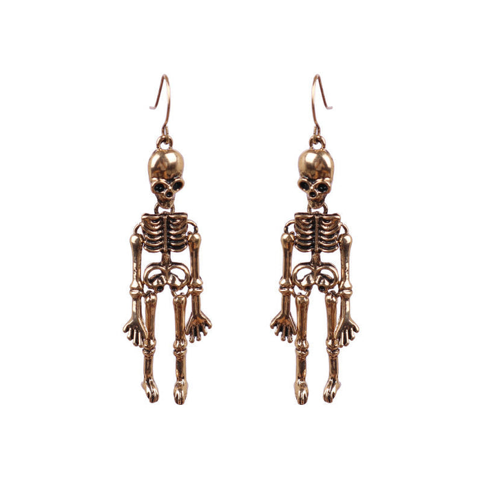 Skeleton Alloy Earrings