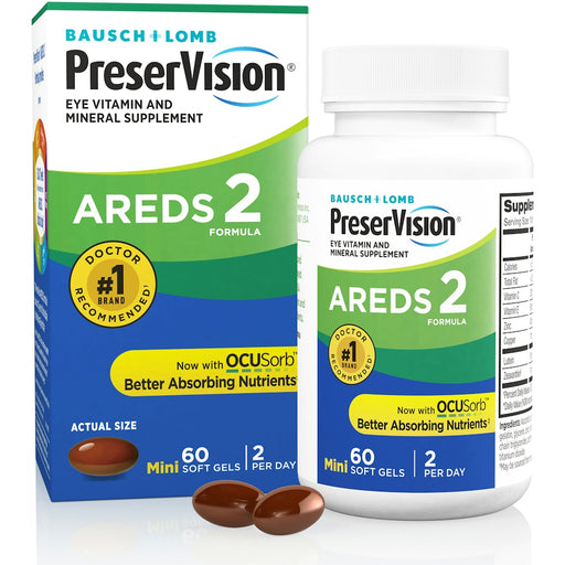 PreserVision PreserVision  Areds 2, SoftGels 60Ct Vitamins & Supplements