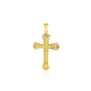 Bids.com 14k Yellow Gold Black Onyx Cross Pendant Pendants