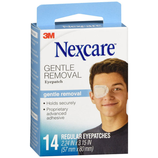 Nexcare Nexcare Gentle Removal Eye Patch Regular - 14ct First Aid