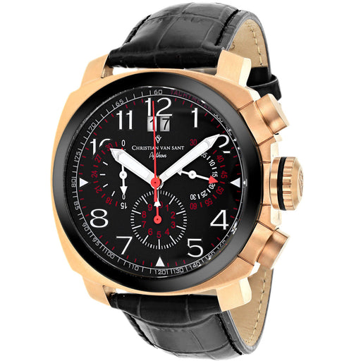Bids.com Christian Van Sant Men's Grand Python Watches White Smoke