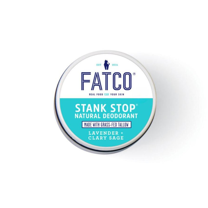 FATCO Skincare Products Stank Stop Cream Deodorant, Lavender+Sage, 2 Oz