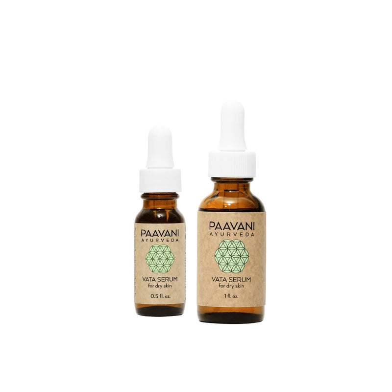 Paavani Ayurveda Vata Serum | Ayurvedic Face Oil for Dry, Delicate Skin simple