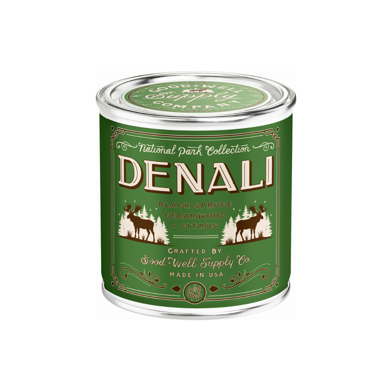 Good & Well Supply Co Denali National Park Candle Candles