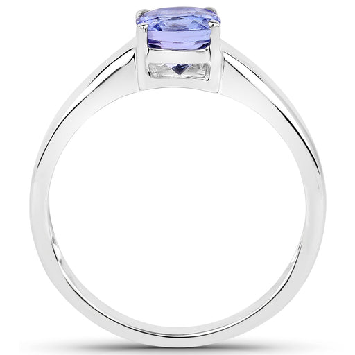 Bids.com 1.05 Carat Genuine Tanzanite .925 Sterling Silver ring Rings