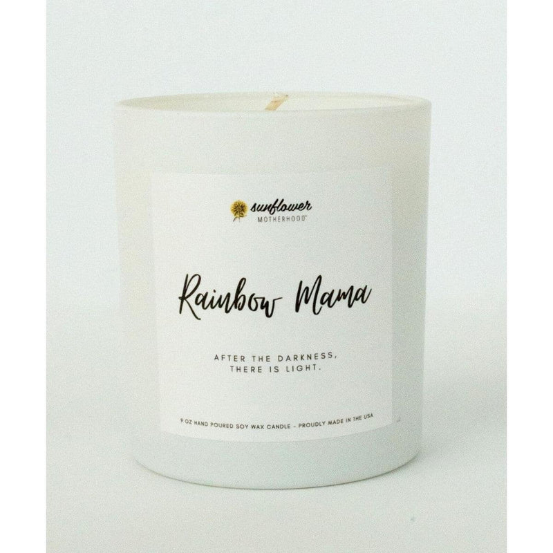 Sunflower Motherhood Rainbow Mama Pregnancy Loss Candle Candles