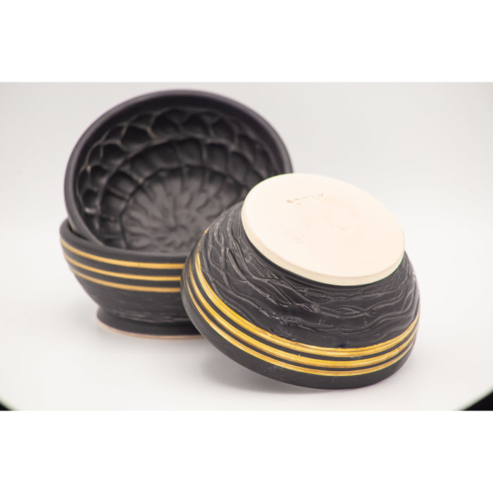 Rodak Ceramics - Velvet Black Shave Bowl