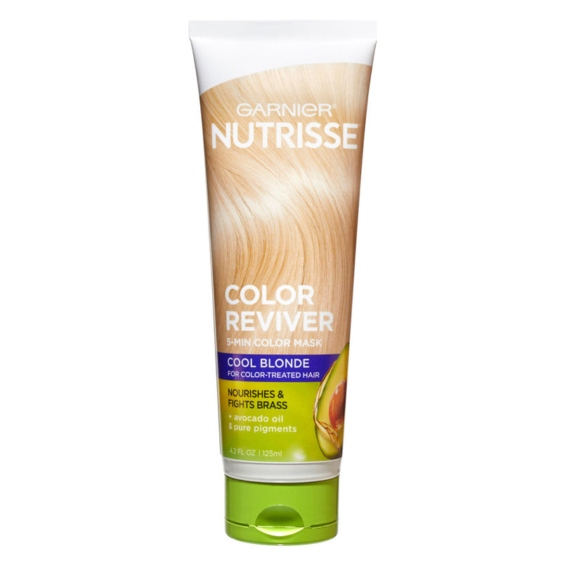 Garnier Garnier 5 Minute Nourishing Color Hair Mask, Cool Blonde, 4.2 Oz Hair Color